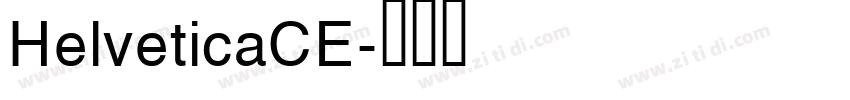 HelveticaCE字体转换