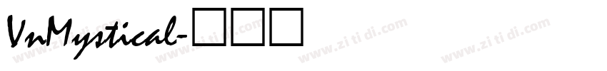VnMystical字体转换