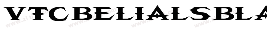 VTCBelialsBladeItali字体转换