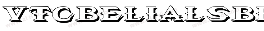 VTCBelialsBladeItali字体转换