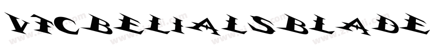 VTCBelialsBladeItali字体转换