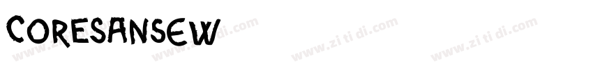 CoreSansEW字体转换