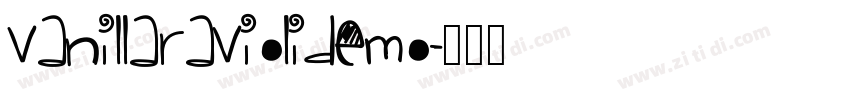 VanillaRavioliDemo字体转换
