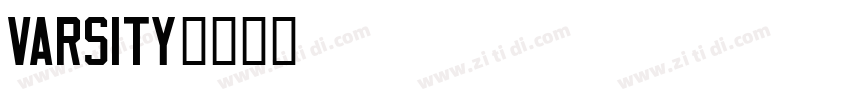 Varsity字体转换