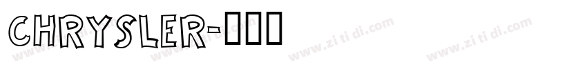 chrysler字体转换
