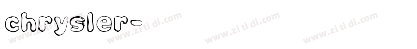 chrysler字体转换