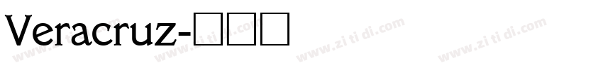Veracruz字体转换