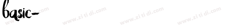 basic字体转换