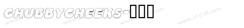 chubbycheeks字体转换
