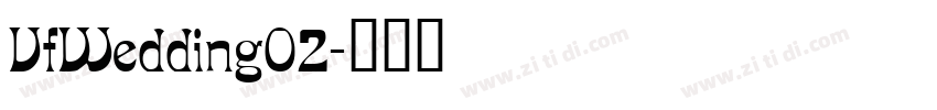 VfWedding02字体转换