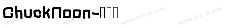 ChuckNoon字体转换