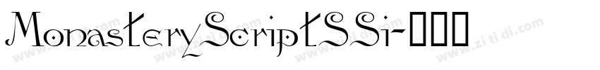 MonasteryScriptSSi字体转换