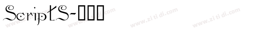 ScriptS字体转换