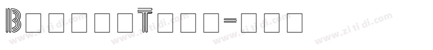 BreuerText字体转换