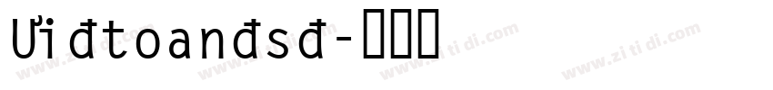 Vietnamese字体转换