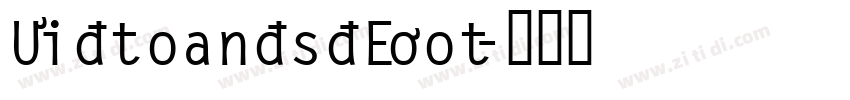 VietnameseFont字体转换