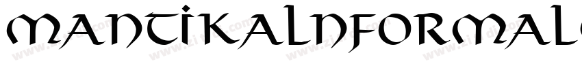 MantikalnformalCyr字体转换
