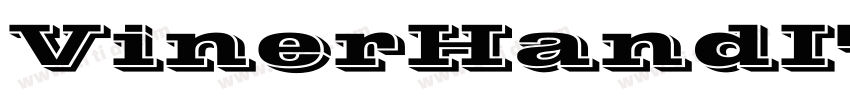 VinerHandITCTT字体转换