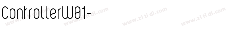 ControllerW01字体转换
