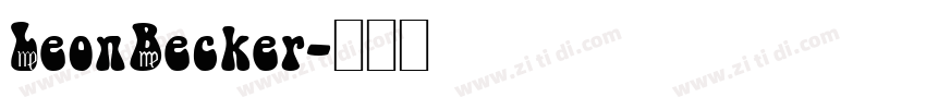 LeonBecker字体转换