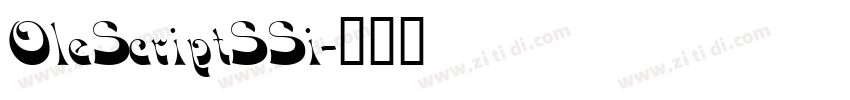 OleScriptSSi字体转换