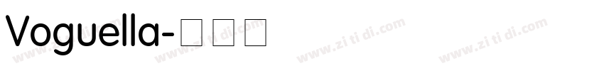 Voguella字体转换