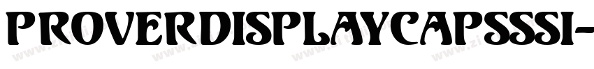 ProverDisplayCapsSSi字体转换