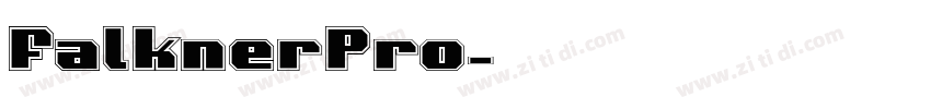 FalknerPro字体转换