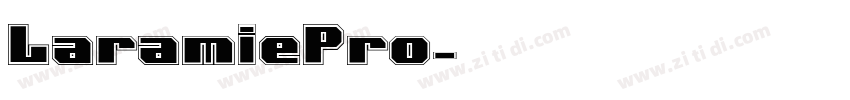 LaramiePro字体转换