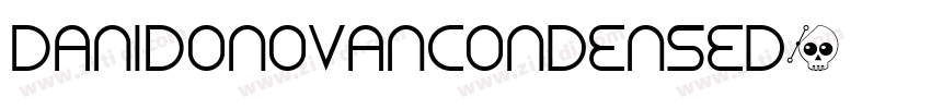 DaniDonovanCondensed字体转换