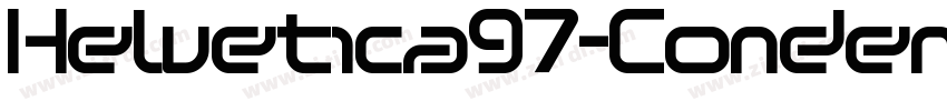 Helvetica97-Condense字体转换