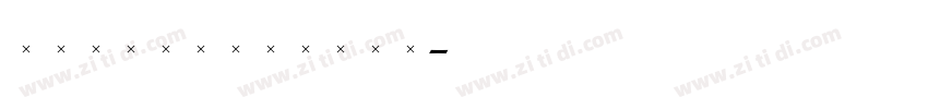 WaverlyLight字体转换