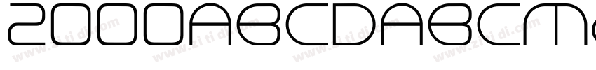 2000ABCDABCMonum字体转换