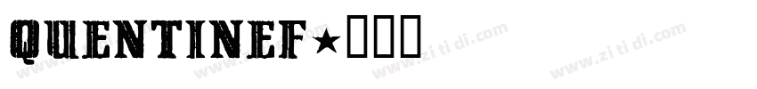 QuentinEF字体转换