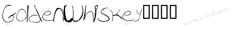 GoldenWhiskey字体转换