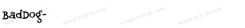 BadDog字体转换