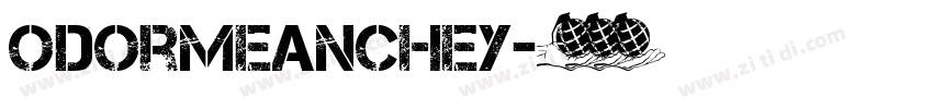 OdorMeanChey字体转换