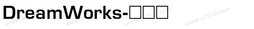 DreamWorks字体转换