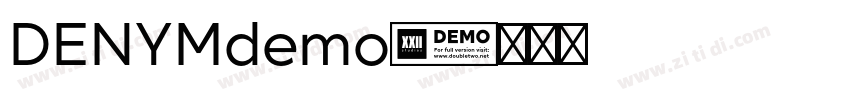 DENYMdemo字体转换