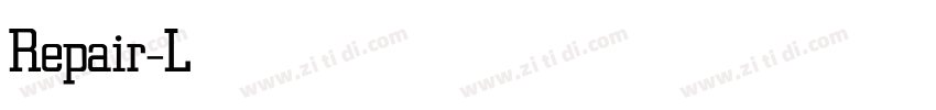 Repair-LIGHT字体转换
