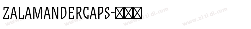 ZalamanderCaps字体转换 ZalamanderCaps字体转换
