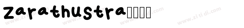 Zarathustra字体转换