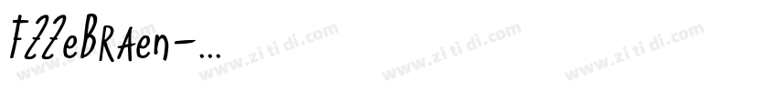 FZZeBraen字体转换