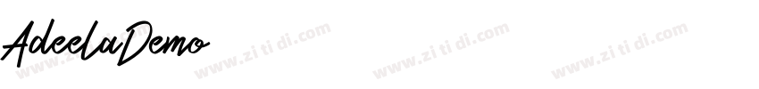 AdeelaDemo字体转换