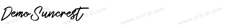 DemoSuncrest字体转换