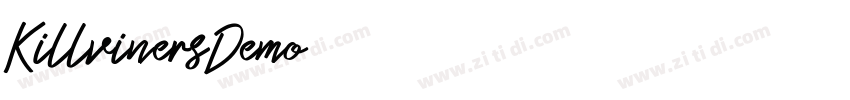 KillvinersDemo字体转换