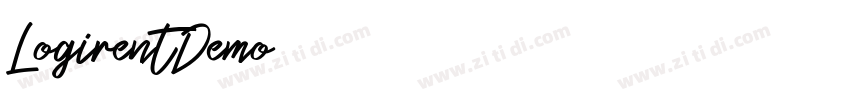 LogirentDemo字体转换
