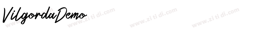 VilgordaDemo字体转换