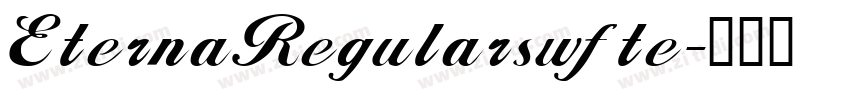 EternaRegularswfte字体转换