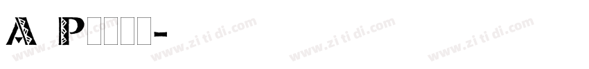 A鹅肉Plain字体转换